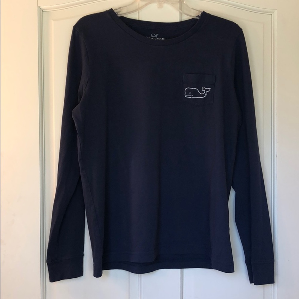 Women’s navy Vineyard Vines long sleeve shirt